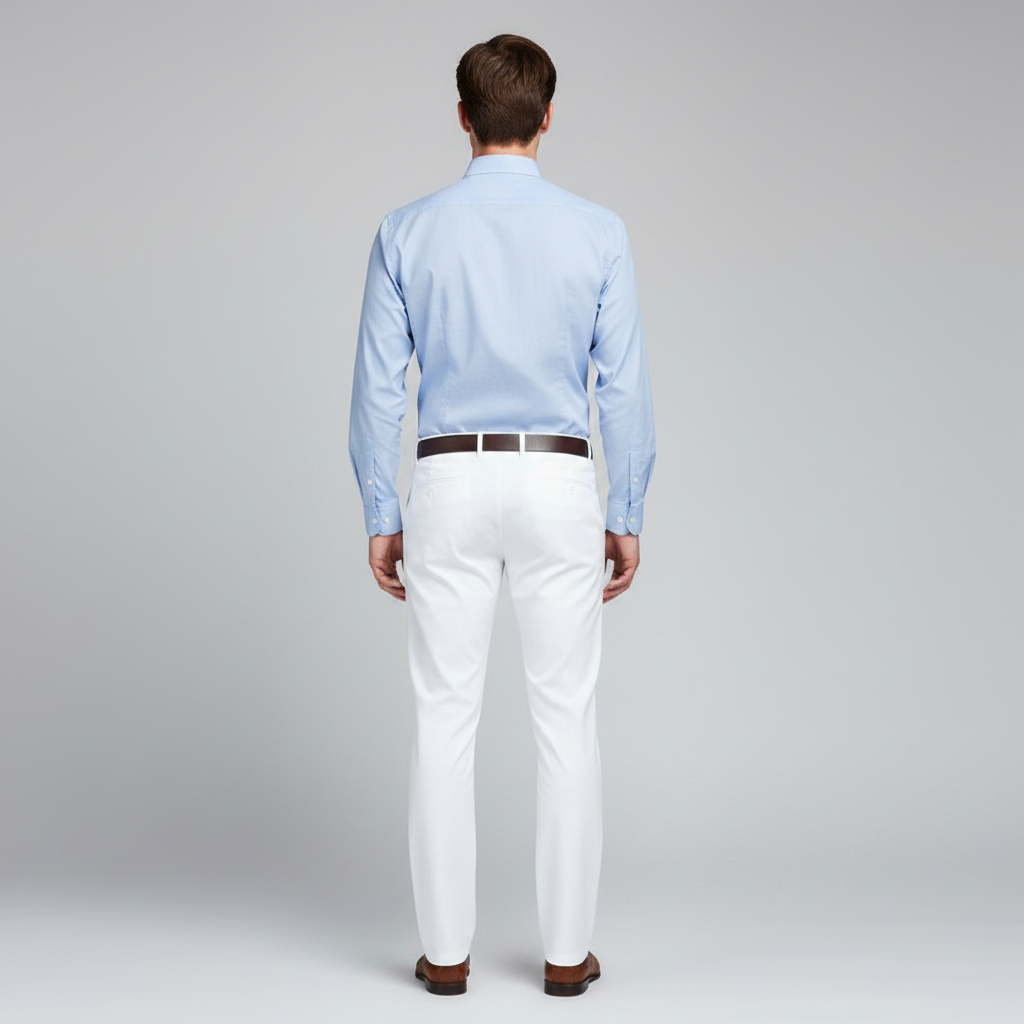 Anzughose mit geradem Bein für Herren | Komfortabler Business-Stil