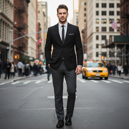 Modernes Herren Freizeitblazer | Eleganter Relaxed Fit Blazer