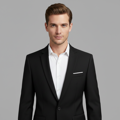 Modernes Herren Freizeitblazer | Eleganter Relaxed Fit Blazer