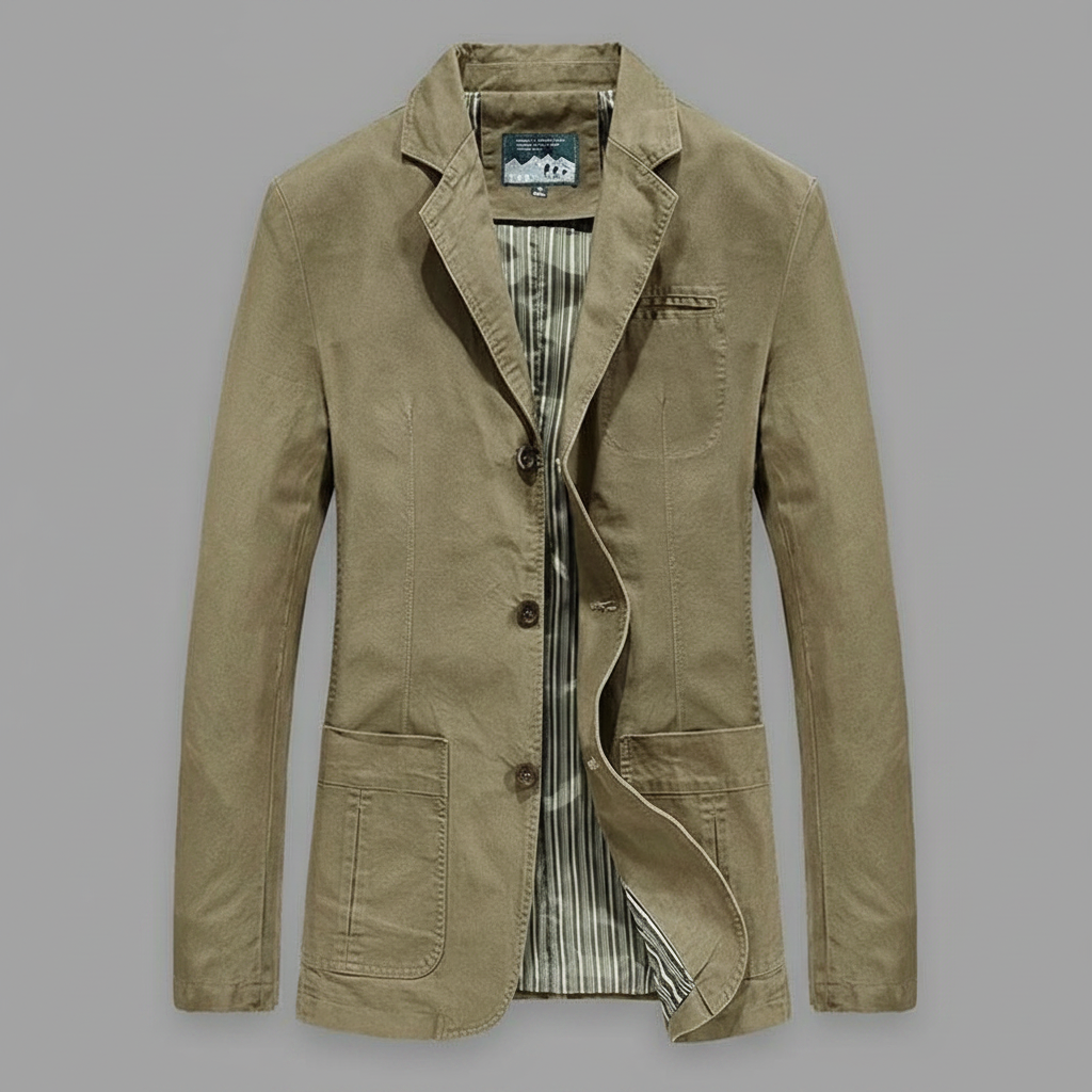 Leichter Herrenblazer Slim Fit | Lässiger Alltagsstil