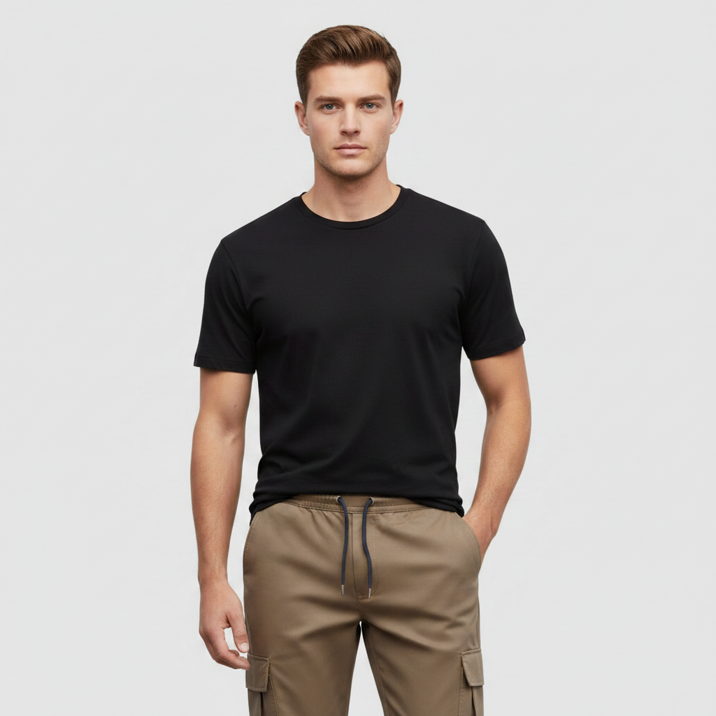 Bluefield Cargohose | Herren Baumwollmix mit elastischem Bund
