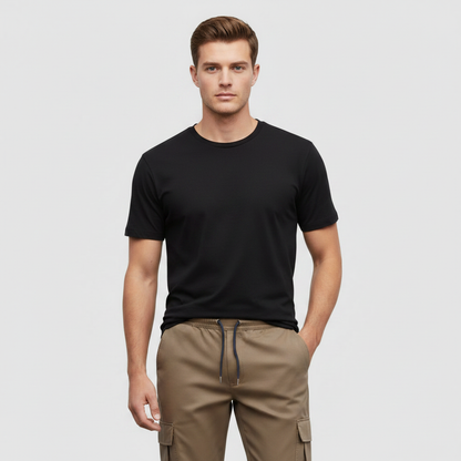 Bluefield Cargohose | Herren Baumwollmix mit elastischem Bund