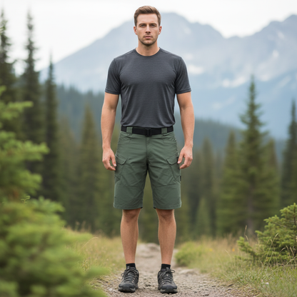 Cargo Shorts Herren | Multifunktionale Kurze Cargohose