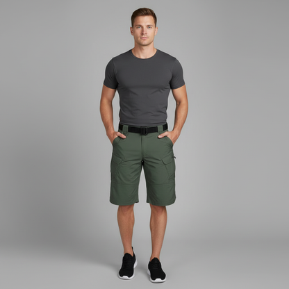 Cargo Shorts Herren | Multifunktionale Kurze Cargohose