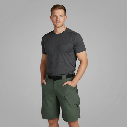 Cargo Shorts Herren | Multifunktionale Kurze Cargohose