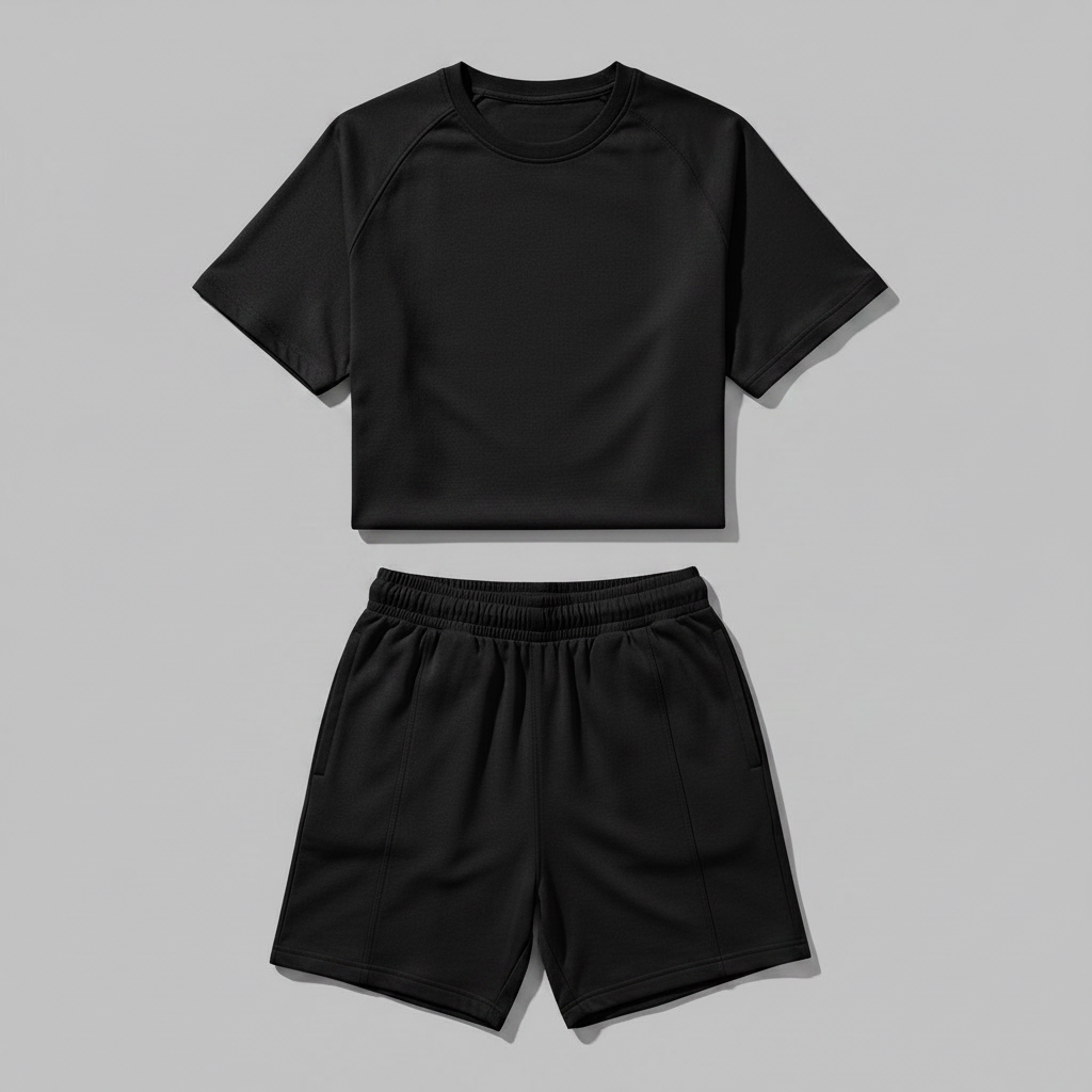 Herren Sommer-Set | Lässiges Hemd mit Shorts