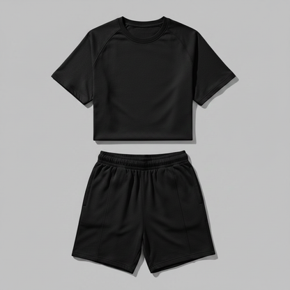 Herren Sommer-Set | Lässiges Hemd mit Shorts