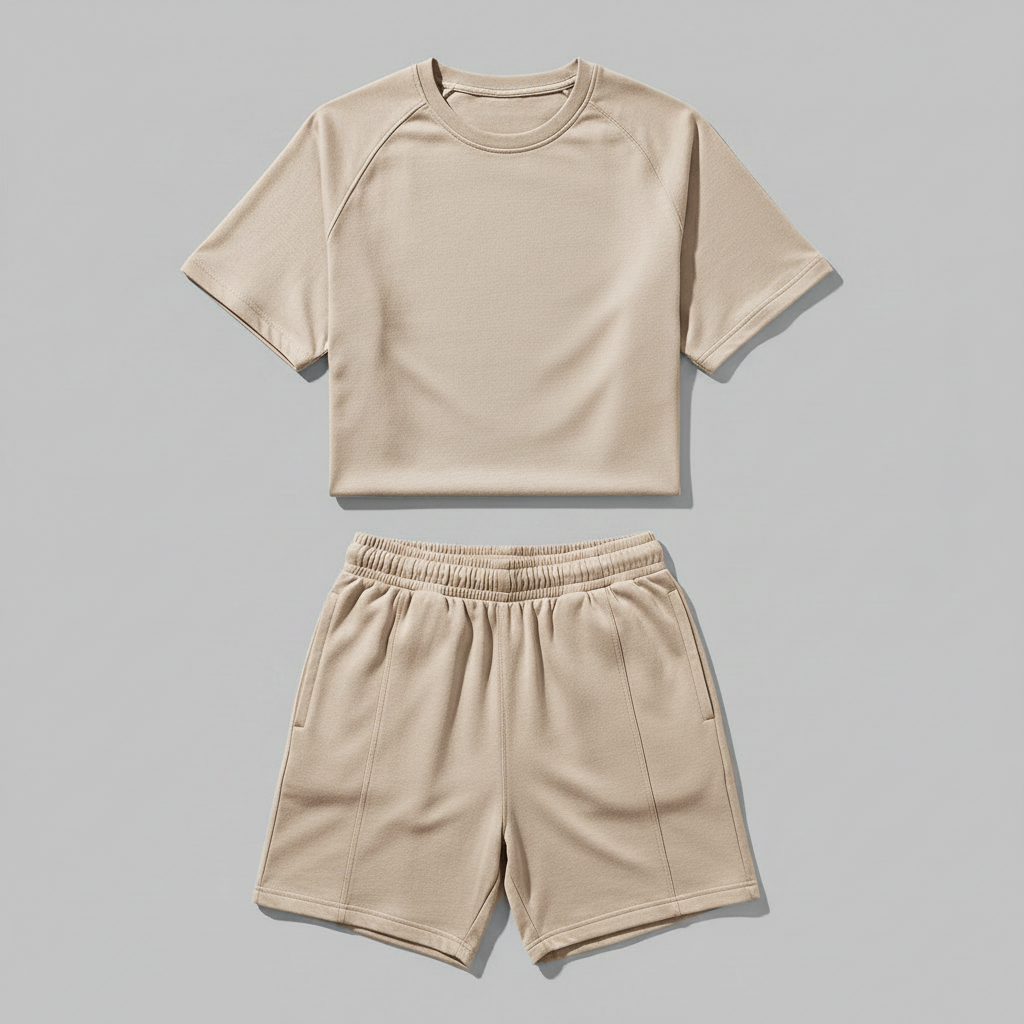 Herren Sommer-Set | Lässiges Hemd mit Shorts