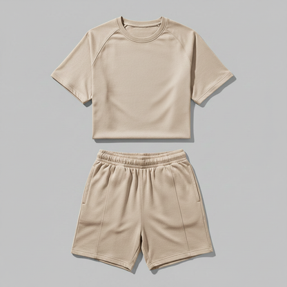Herren Sommer-Set | Lässiges Hemd mit Shorts