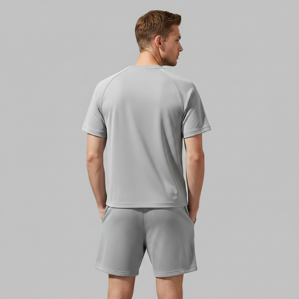 Herren Sommer-Set | Lässiges Hemd mit Shorts