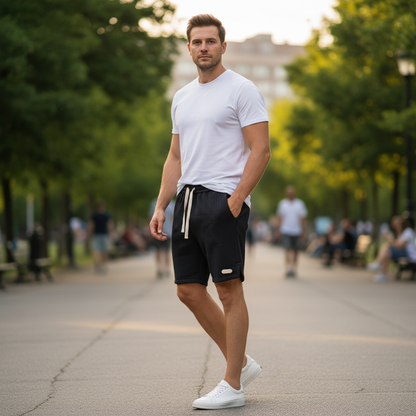 Herren Shorts Polyester Leicht und Bequem