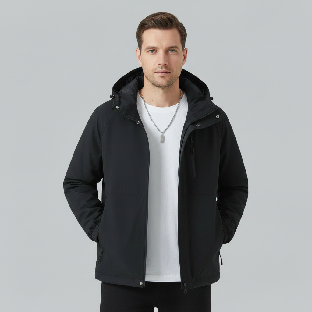 Herren Windjacke Damian | Windabweisende Jacke mit Relaxed Fit