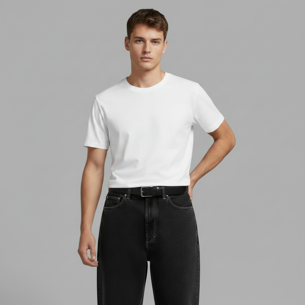 Lockere Jeans Herren | Baggy Jeans Urbaner Stil