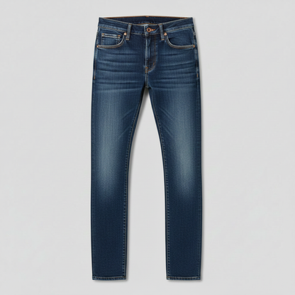 Herrenjeans Johnny | Bequeme Gerade Passform Denimhose