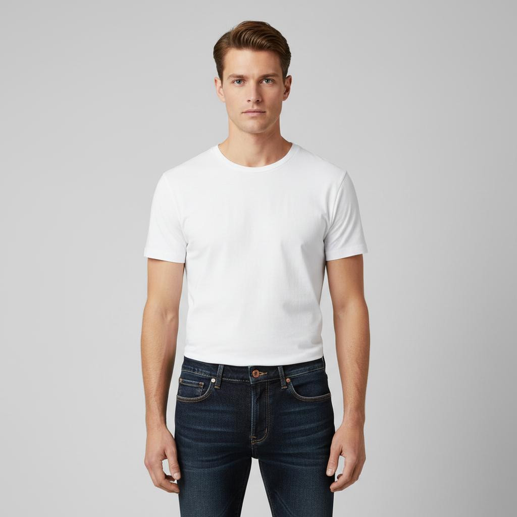 Herrenjeans Johnny | Bequeme Gerade Passform Denimhose