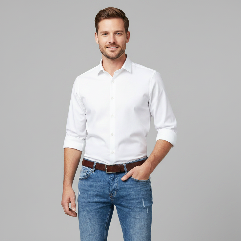 Tailored-Fit Jeans Liam | Slim Fit Denim Hose Herren