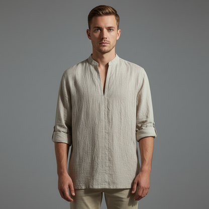 Leinen Hemd Herren | Sommerliches Herrenhemd aus Leinen