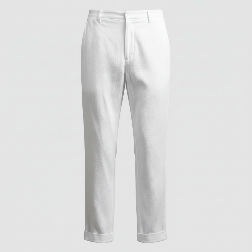 Leinenhose für Herren | Atmungsaktive Sommerhose mit geradem Schnitt