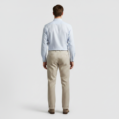 Leinenhose für Herren | Atmungsaktive Sommerhose mit geradem Schnitt