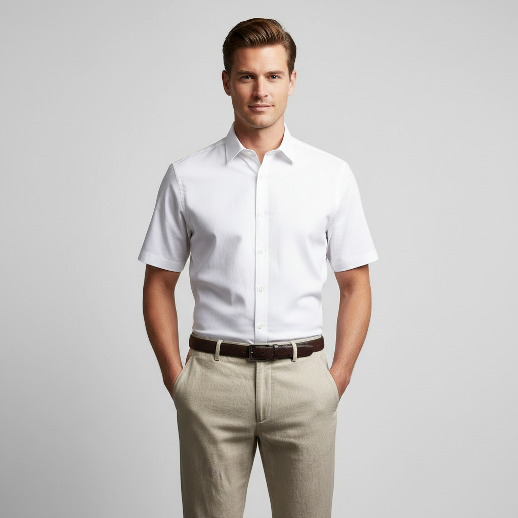 Leinenhose für Herren | Atmungsaktive Sommerhose mit geradem Schnitt