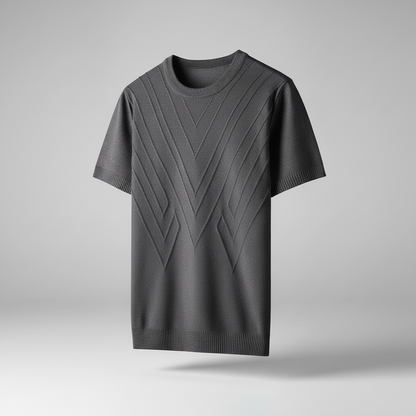 Palermo Hemd | Baumwollmischung mit Geometrischem Muster