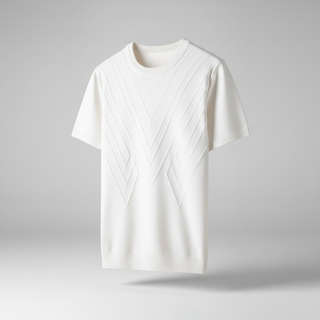 Palermo Hemd | Baumwollmischung mit Geometrischem Muster
