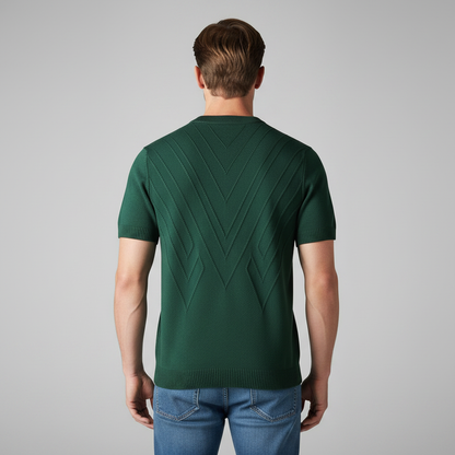 Palermo Hemd | Baumwollmischung mit Geometrischem Muster