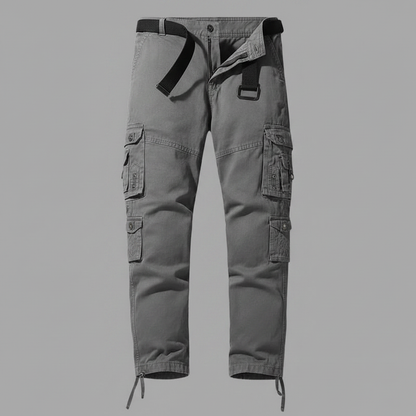 Cargohose Herren | Entspannte Passform mit Verstellbaren Bündchen