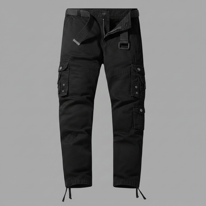 Cargohose Herren | Entspannte Passform mit Verstellbaren Bündchen
