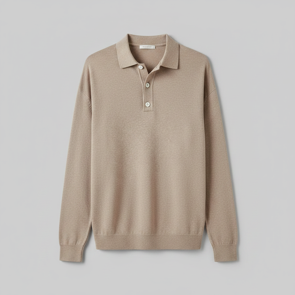 Langarm-Poloshirt Herren | Klassisch & Vielseitig