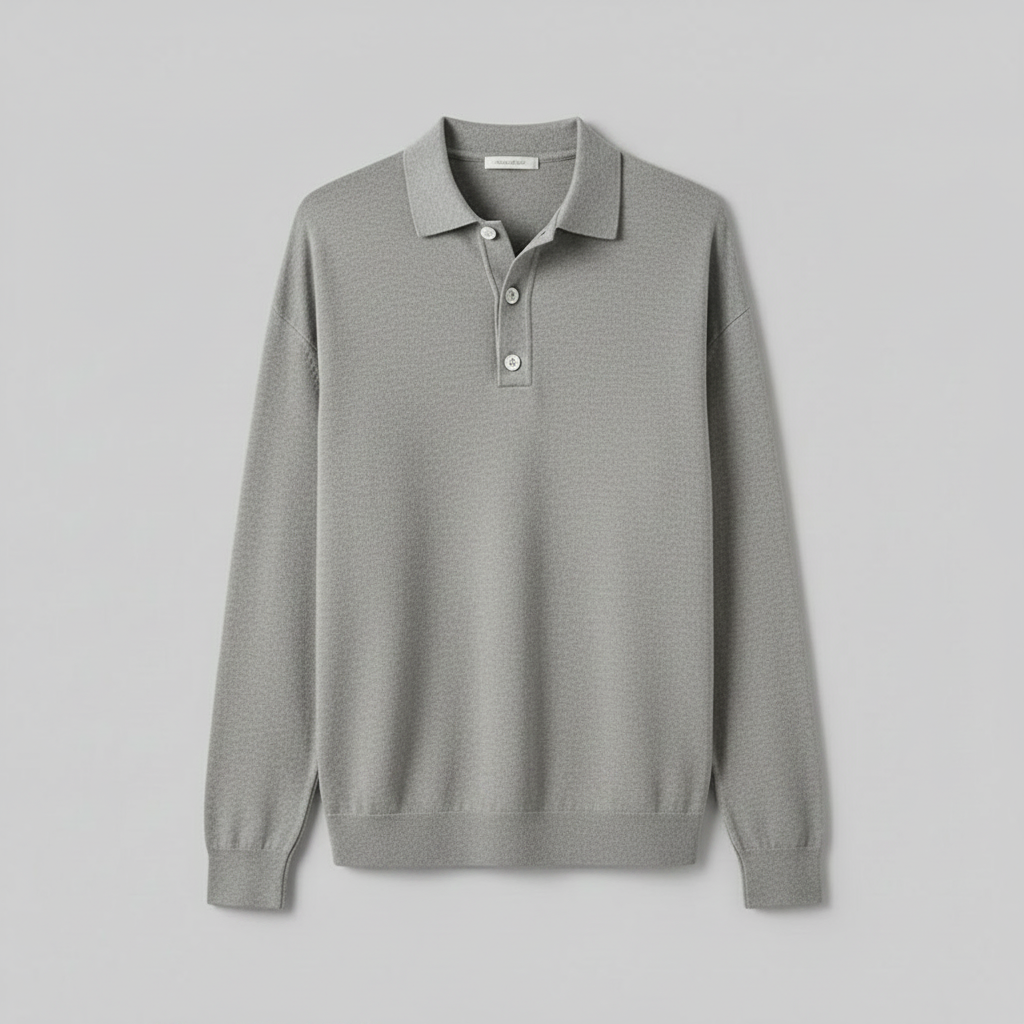 Langarm-Poloshirt Herren | Klassisch & Vielseitig
