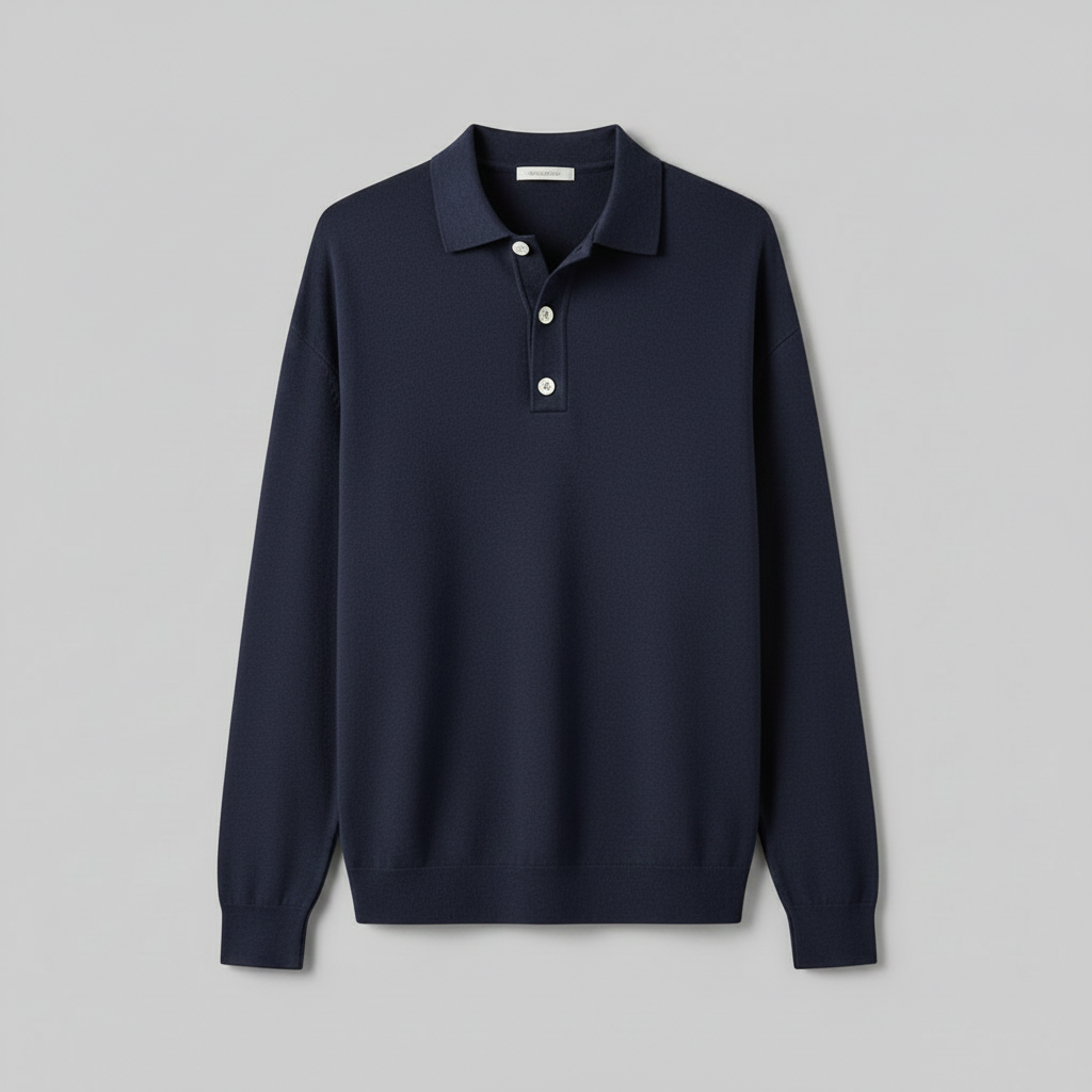 Langarm-Poloshirt Herren | Klassisch & Vielseitig