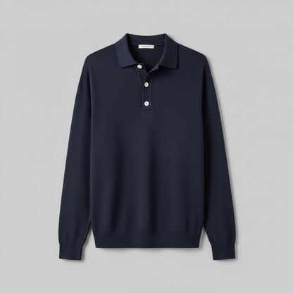 Langarm-Poloshirt Herren | Klassisch & Vielseitig