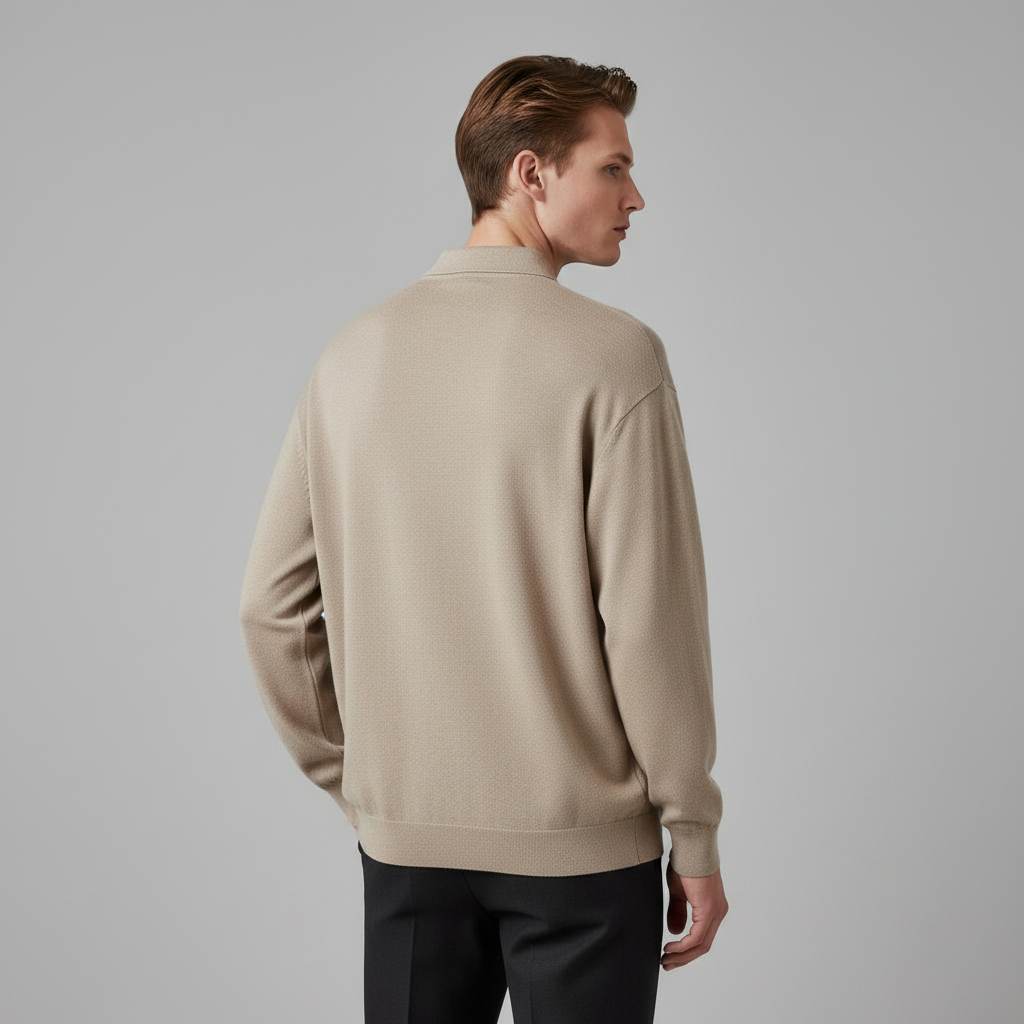 Langarm-Poloshirt Herren | Klassisch & Vielseitig