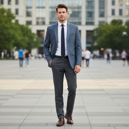 Slim-Fit Herrenblazer Cedric | Moderner Business-Blazer